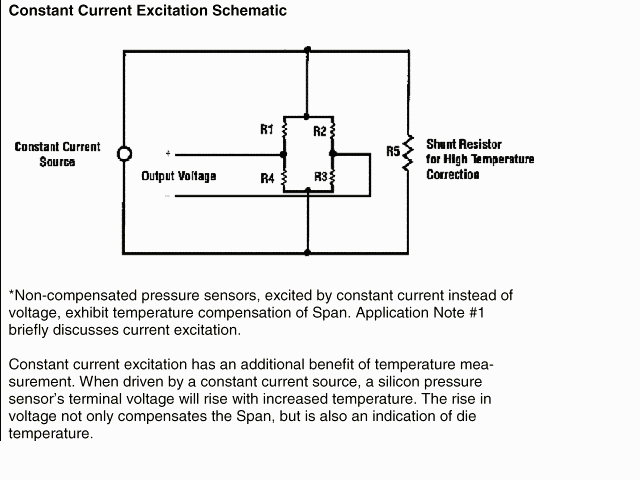 [Constant Current Excitation Schematic]
